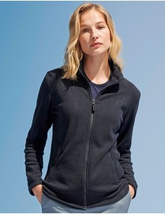 S-02094-Womens Plain Fleece Jacket Norman 2